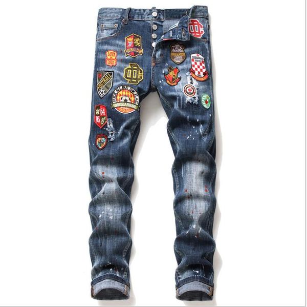 20ss men designer jeans designer jeans luxury designer clothesmens hip hop hole jean men jeans men's fashion italy pants#01, Blue
20ss men designer jeans designer jeans luxury designer clothesmens hip hop hole jean men jeans men's fashion italy pants#01, Blue