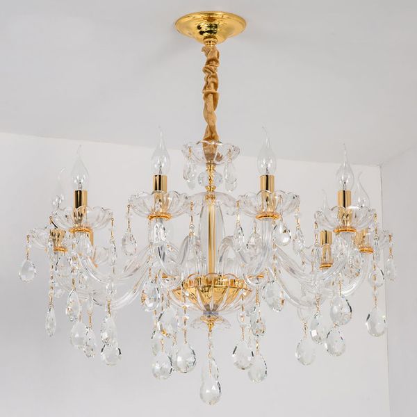 european crystal chandeliers bedroom living room chandelier lighting luxury dining room chandelier glass clear crystal gold chandelier
european crystal chandeliers bedroom living room chandelier lighting luxury dining room chandelier glass clear crystal gold chandelier