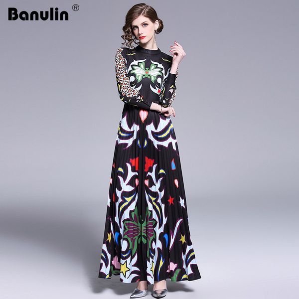 banulin 2019 runway long maxi dress women charming floral long sleeve patchwork elegant vintage floor length dress, Black;gray
banulin 2019 runway long maxi dress women charming floral long sleeve patchwork elegant vintage floor length dress, Black;gray