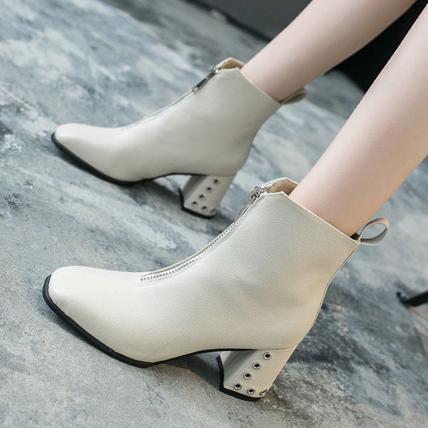 zipper round toe shoes high heel boots low heels booties booties ladies lace up bootee woman 2019 martins for women stiletto, Black
zipper round toe shoes high heel boots low heels booties booties ladies lace up bootee woman 2019 martins for women stiletto, Black