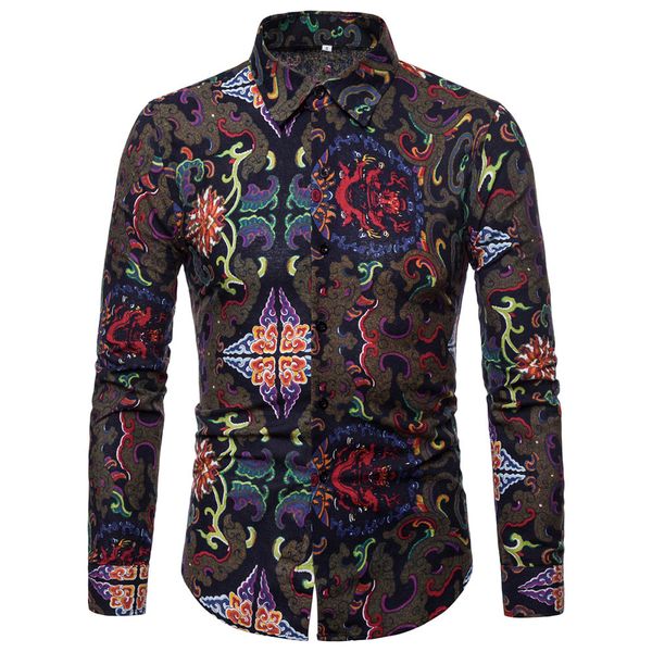 plus size clothing cotton blend mens clothing printed soft men shirt long sleeve mens shirts casual slim fit 4.16, White;black
plus size clothing cotton blend mens clothing printed soft men shirt long sleeve mens shirts casual slim fit 4.16, White;black