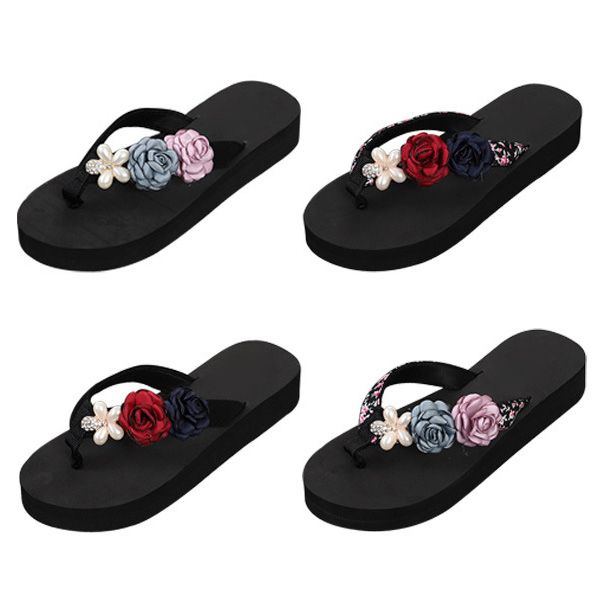 2018 new summer women flip-flop sandal flowers lady beach casual shoes girl thong flip flop bs88, Black
2018 new summer women flip-flop sandal flowers lady beach casual shoes girl thong flip flop bs88, Black
