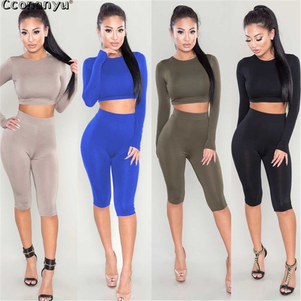 2020 women two piece bodycon jumpsuit long sleeve pure club elegant rompers and jumpsuits 2 piece sets womens outfits, White
2020 women two piece bodycon jumpsuit long sleeve pure club elegant rompers and jumpsuits 2 piece sets womens outfits, White
