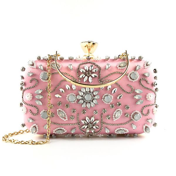 handmade pink luxury crystal beaded evening bag rhinestones women evening bags vintage satin lady party wedding clutches purse
handmade pink luxury crystal beaded evening bag rhinestones women evening bags vintage satin lady party wedding clutches purse