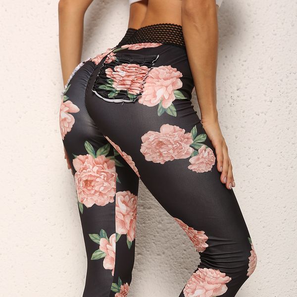 womens designer sports yoga pants fashion floral printed high waist skinny pants womens hip lifting fitness leggings, Black;white
womens designer sports yoga pants fashion floral printed high waist skinny pants womens hip lifting fitness leggings, Black;white