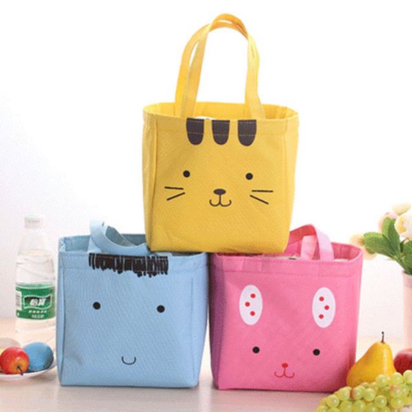 women cartoon cat insulated lunch bag kawaii canvas thermal picnic bags for girl kids travel lunch box bags tote, Blue;pink
women cartoon cat insulated lunch bag kawaii canvas thermal picnic bags for girl kids travel lunch box bags tote, Blue;pink