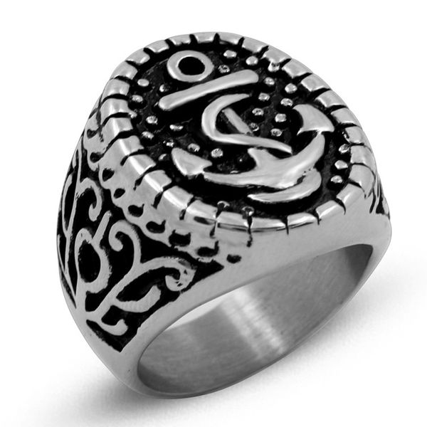 vintage gothic hip hop rock punk metal ring for men womennavy anchor scales rings fashion jewelry wholesale, Silver
vintage gothic hip hop rock punk metal ring for men womennavy anchor scales rings fashion jewelry wholesale, Silver