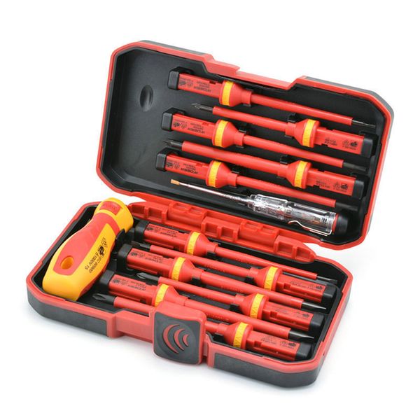 13pcs/set electricians insulated electrical hand screwdriver kit for 1000v power insulated hand screwdriver kit-30
13pcs/set electricians insulated electrical hand screwdriver kit for 1000v power insulated hand screwdriver kit-30