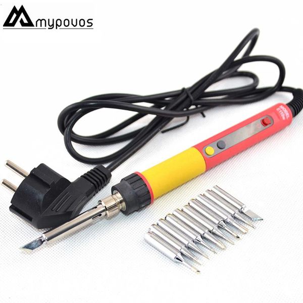 cxg e60w e90w e110w digital lcd adjustable nc thermostat electric soldering iron handle welding repair +10 pcs 900m tips
cxg e60w e90w e110w digital lcd adjustable nc thermostat electric soldering iron handle welding repair +10 pcs 900m tips