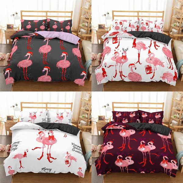homesky flamingo bedding set luxury animal duvet cover 3d print king 3pcs bed set home textiles bedclothes
homesky flamingo bedding set luxury animal duvet cover 3d print king 3pcs bed set home textiles bedclothes