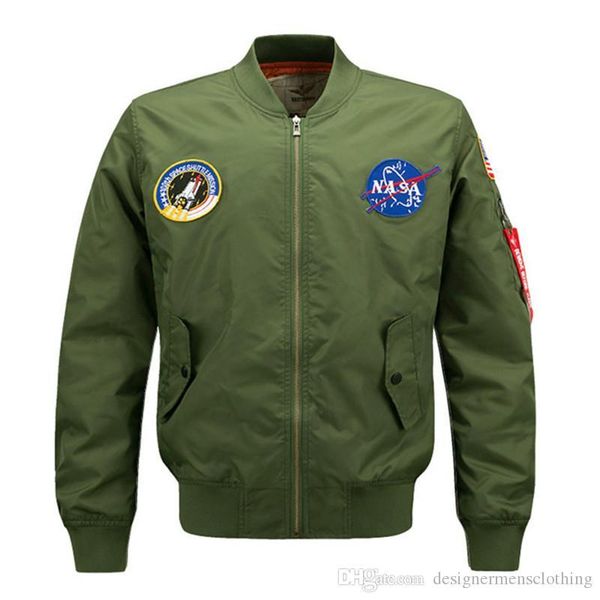 flight jackets winter embroidery thick stand collar long sleeve solid color mens coats casual warm male outerwear nasa ma1 mens, Black;brown
flight jackets winter embroidery thick stand collar long sleeve solid color mens coats casual warm male outerwear nasa ma1 mens, Black;brown