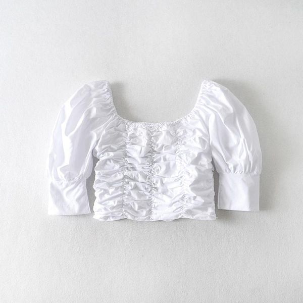 new 2020 women vacation style off shoulder puff sleeve white short blouse ladies elastic pleats slim shirt chic crop ls6559
new 2020 women vacation style off shoulder puff sleeve white short blouse ladies elastic pleats slim shirt chic crop ls6559