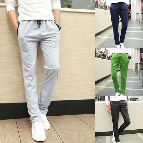 men casual slim pants thin sweatpants drawstring waist sports workout trousers kng88, Black
men casual slim pants thin sweatpants drawstring waist sports workout trousers kng88, Black
