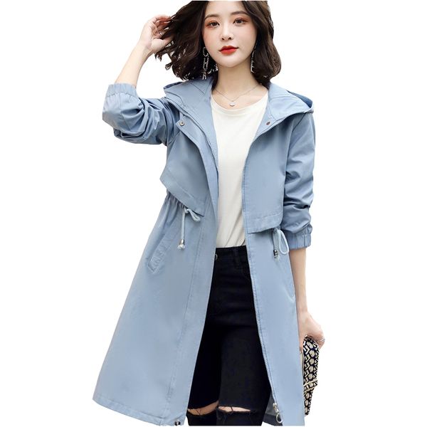 women's trench coats high-quality windbreaker mid-length korean spring loose was thin cotton plus size coat women autumn overcoat, Tan;black
women's trench coats high-quality windbreaker mid-length korean spring loose was thin cotton plus size coat women autumn overcoat, Tan;black