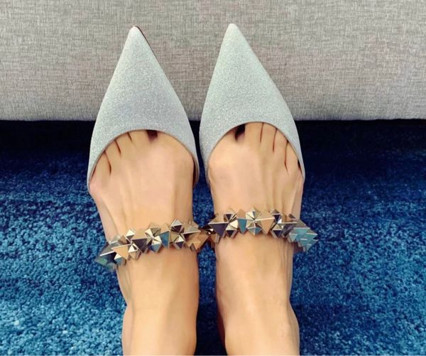 luxury-brand summer lady pointed toe red bottom planet choc studded ankle strap slippers women sandals flats party dress wedding, Black
luxury-brand summer lady pointed toe red bottom planet choc studded ankle strap slippers women sandals flats party dress wedding, Black