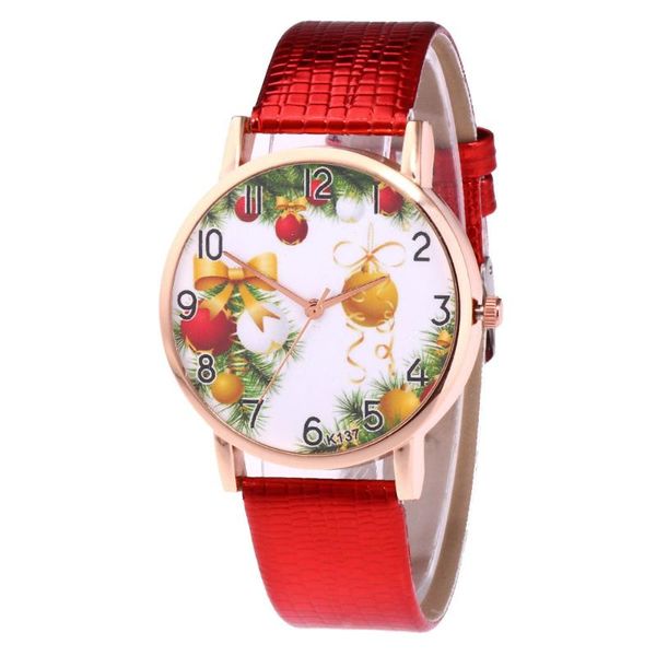 watches women fashion christmas pattern gift quartz leather band wrist watch saat montre femme, Slivery;brown
watches women fashion christmas pattern gift quartz leather band wrist watch saat montre femme, Slivery;brown