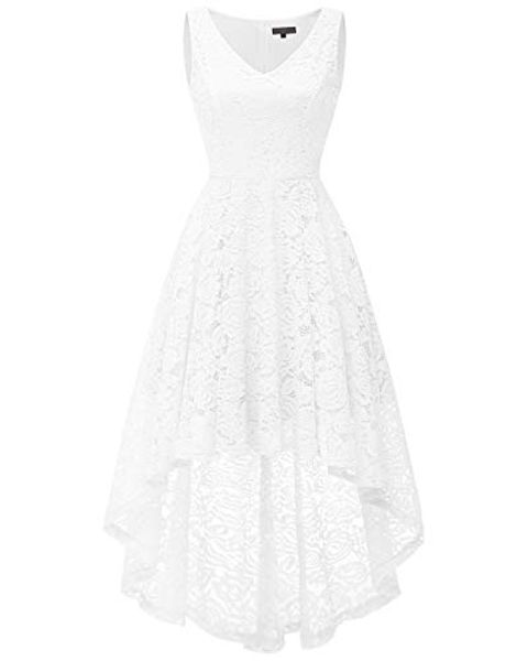 bridesmay women vintage high low sleeveless floral lace cocktail party swing dress, Black;gray
bridesmay women vintage high low sleeveless floral lace cocktail party swing dress, Black;gray