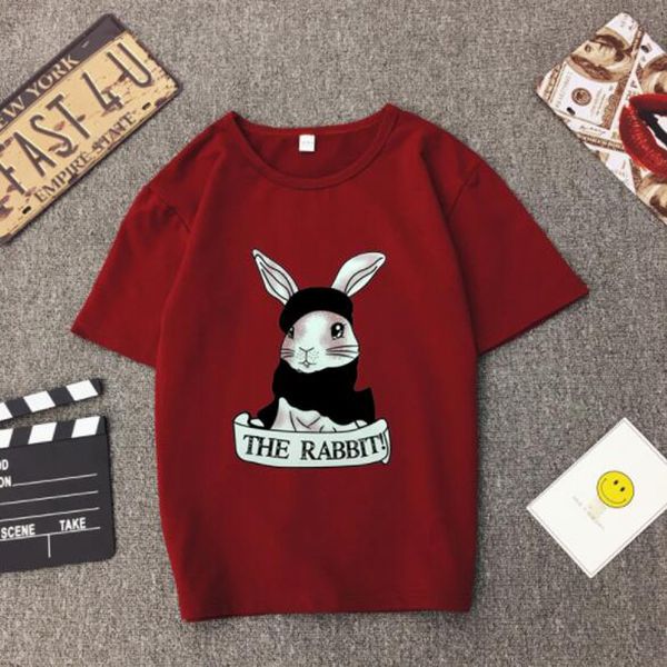 womens shirts womens cute rabbit print women round neck cotton spandex women casual loose women t shirt, White
womens shirts womens cute rabbit print women round neck cotton spandex women casual loose women t shirt, White