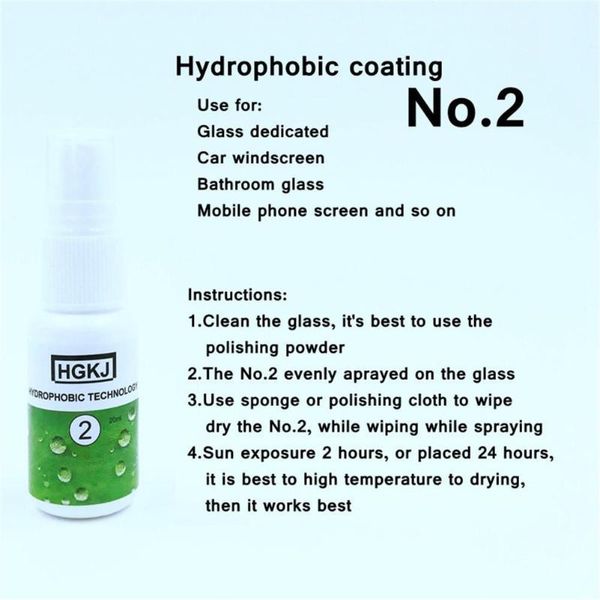 paint coating 20ml hydrophobic repair spray polish hgkj-2 tool car glass windshield mirror
paint coating 20ml hydrophobic repair spray polish hgkj-2 tool car glass windshield mirror