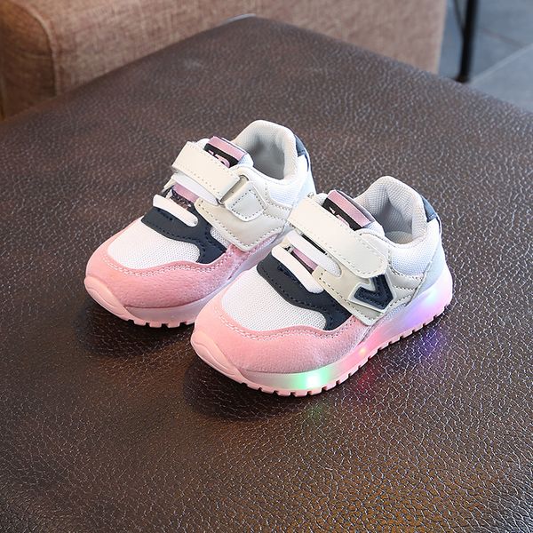 hook&loop cute led lighting up baby casual shoes fashionable shinning sports footwear baby comfortable boys girls shoes, Black
hook&loop cute led lighting up baby casual shoes fashionable shinning sports footwear baby comfortable boys girls shoes, Black