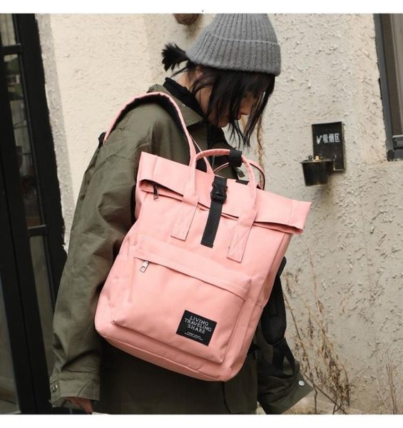 schoolbags women's backpack korean roll cover campus department men and women computer bags large backpack tide
schoolbags women's backpack korean roll cover campus department men and women computer bags large backpack tide