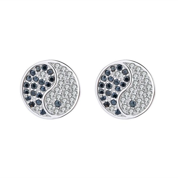 allergic 925 silver earrings for men women gold plated bling cz yin-yang studs earrings jewelry gift, Golden;silver
allergic 925 silver earrings for men women gold plated bling cz yin-yang studs earrings jewelry gift, Golden;silver