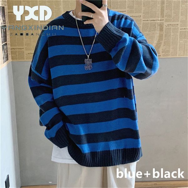plus size 3xl loose striped sweater fashion men casual knit sweaters 2020 new o-neck pull homme streetwear pullover male clothes, White;black
plus size 3xl loose striped sweater fashion men casual knit sweaters 2020 new o-neck pull homme streetwear pullover male clothes, White;black
