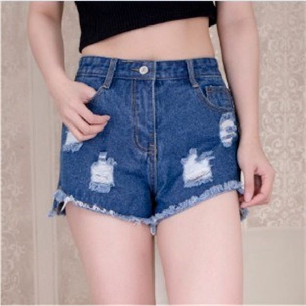jeans 2019 summer women clothing pockets street style jeans shorts plus size high waisted womens korean fashion pants ripped, Blue
jeans 2019 summer women clothing pockets street style jeans shorts plus size high waisted womens korean fashion pants ripped, Blue