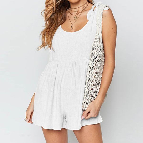 2019 summer for women sleeveless bodysuit elegant casual lady rompers short jumpsuit black white blue solid playsuit
2019 summer for women sleeveless bodysuit elegant casual lady rompers short jumpsuit black white blue solid playsuit