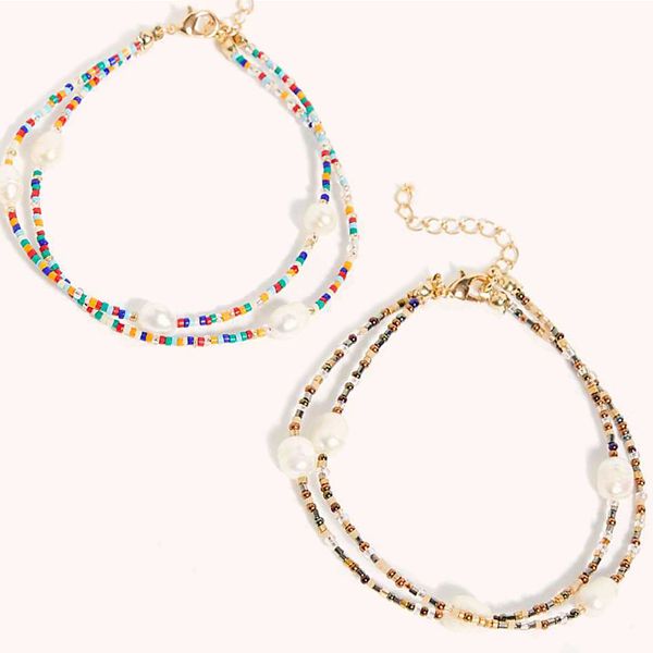 bohemian boho layered freshwater pearl anklets for women multicolored beaded anklet bracelet cheville femme feet foot jewelry, Red;blue
bohemian boho layered freshwater pearl anklets for women multicolored beaded anklet bracelet cheville femme feet foot jewelry, Red;blue