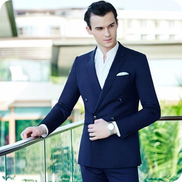 men suits for wedding man dark blue business groomsmen blazer groom tuxedos prom party 2piece costume homme terno masculino trajes de hombre, Black;gray
men suits for wedding man dark blue business groomsmen blazer groom tuxedos prom party 2piece costume homme terno masculino trajes de hombre, Black;gray