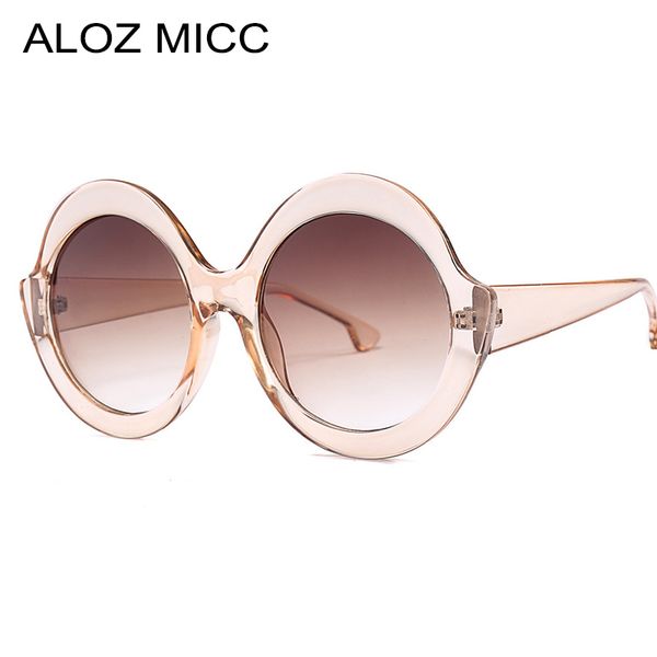 2019 new women oversized round sunglasses brand fashion cat eye sun glasses women vintage glasses uv400 q412, White;black
2019 new women oversized round sunglasses brand fashion cat eye sun glasses women vintage glasses uv400 q412, White;black