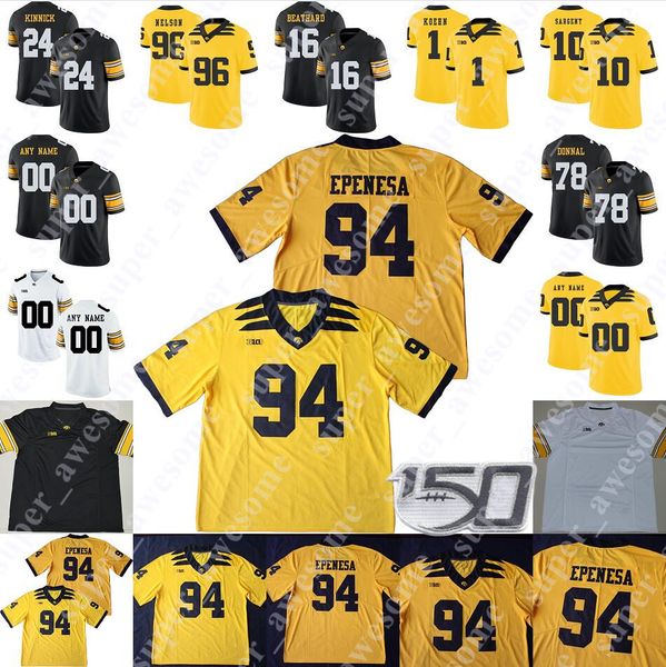 iowa hawkeyes jersey cole banwart garret jansen michael sleep-dalton ryan gersonde riley moss kyle sorensen charlie jones jack combs empen, Black
iowa hawkeyes jersey cole banwart garret jansen michael sleep-dalton ryan gersonde riley moss kyle sorensen charlie jones jack combs empen, Black