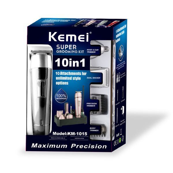 kemei rechargeable hair trimmer multifunction hair clipper electric shaver nose barber shaver machine bwkf mownz
kemei rechargeable hair trimmer multifunction hair clipper electric shaver nose barber shaver machine bwkf mownz