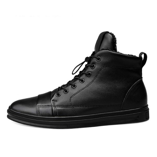 big size genuine leather men ankle boots fashion black winter men warm shoes with plush 4#15/15d50
big size genuine leather men ankle boots fashion black winter men warm shoes with plush 4#15/15d50