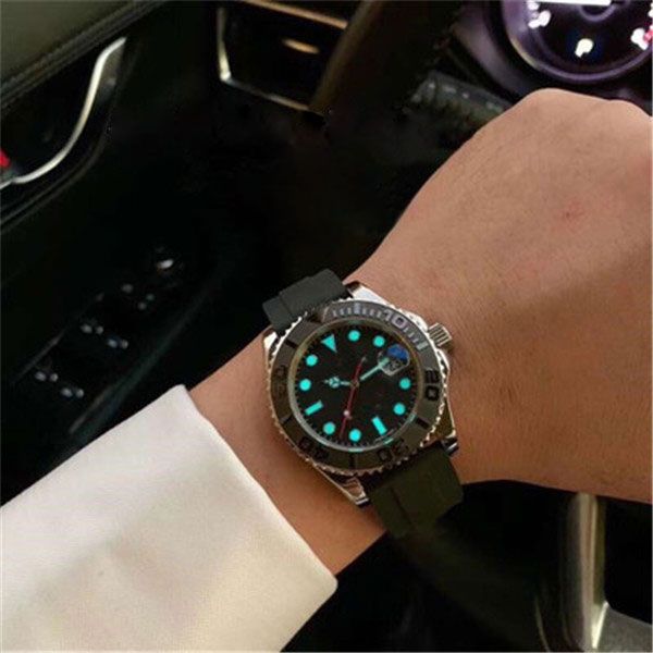luxuy men watch yacht master 41mm rubber automatic movement mechanical mens stainless steel watches luminous wristwatches gift, Slivery;brown
luxuy men watch yacht master 41mm rubber automatic movement mechanical mens stainless steel watches luminous wristwatches gift, Slivery;brown