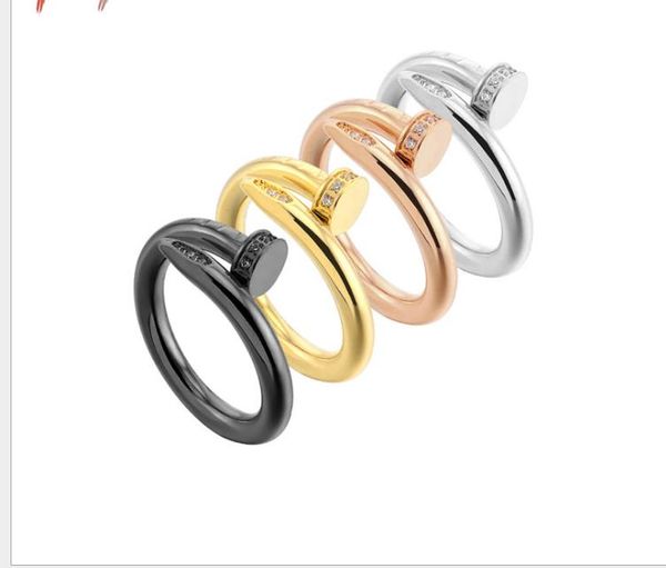 fashion trend men's and women's titanium steel diamond nail ring stainless steel open ring, Silver
fashion trend men's and women's titanium steel diamond nail ring stainless steel open ring, Silver