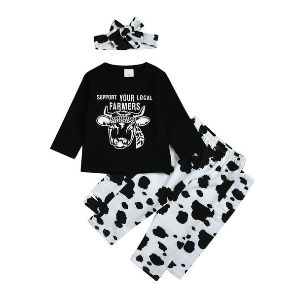 new baby clothes baby boys clothes girls clothing autumn cartoon cotton kids +pants+hairband 3pcs toddler girls set, White
new baby clothes baby boys clothes girls clothing autumn cartoon cotton kids +pants+hairband 3pcs toddler girls set, White