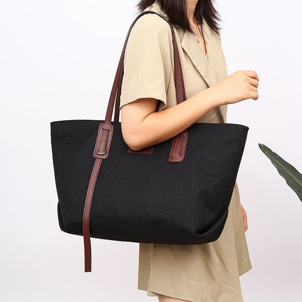 solid color designer 2020 large canvas bag for women female tote handbags casual shoulder lady's bag women's big bags
solid color designer 2020 large canvas bag for women female tote handbags casual shoulder lady's bag women's big bags