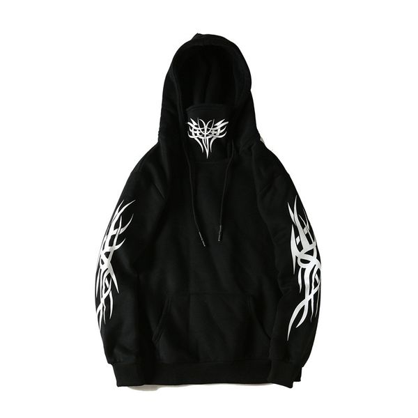 street fashion brand hoodies men's sweatshirt 2019 new loose ghost dance hip hop printing high collar couple coat, Black
street fashion brand hoodies men's sweatshirt 2019 new loose ghost dance hip hop printing high collar couple coat, Black