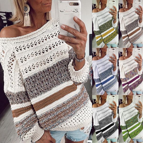 women's sweaters fashion women sweater winter loose hollow out knitted long sleeve solid autumn female, White;black
women's sweaters fashion women sweater winter loose hollow out knitted long sleeve solid autumn female, White;black
