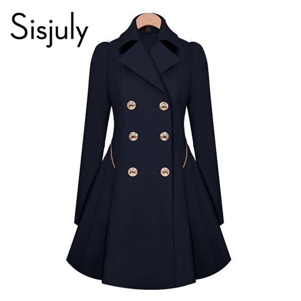 sisjuly vintage trench coats women blue elegant work formal winter windbreaker cotton coat casual fashion overcoats, Tan;black
sisjuly vintage trench coats women blue elegant work formal winter windbreaker cotton coat casual fashion overcoats, Tan;black
