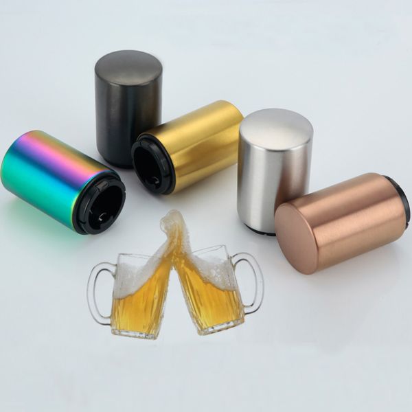 colorful stainless steel bottle openers wedding party opener kitchen tools easy press push down automatic opener soda cap xd21862
colorful stainless steel bottle openers wedding party opener kitchen tools easy press push down automatic opener soda cap xd21862