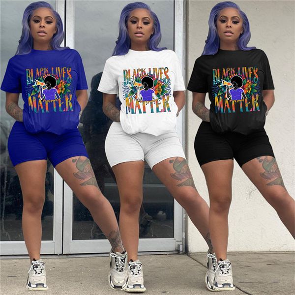 black lives matter letter printed shorts set womentracksuit short sleeve t shirt + biker shorts 2 piece outfit sweatsuit d61208, White
black lives matter letter printed shorts set womentracksuit short sleeve t shirt + biker shorts 2 piece outfit sweatsuit d61208, White