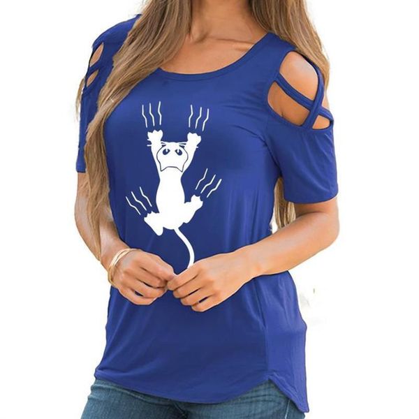 new arrival animal printt-shirt for womenbandage off shoulder t-shirt female plus size women funny femme off the shoulder, White
new arrival animal printt-shirt for womenbandage off shoulder t-shirt female plus size women funny femme off the shoulder, White
