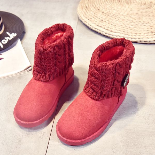 mhysa 2019 winter fashion women long boots suede leather snow boots weaving snow soild color warm high winter l1278, Black
mhysa 2019 winter fashion women long boots suede leather snow boots weaving snow soild color warm high winter l1278, Black