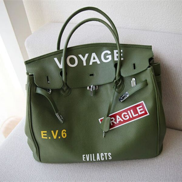 50cm large totes hand bag women pu leather silver hardware ladies travel large capacity handbag litch grain letter pattern
50cm large totes hand bag women pu leather silver hardware ladies travel large capacity handbag litch grain letter pattern