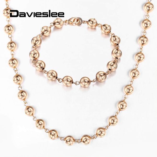 earrings & necklace jewelry set for women girls 585 rose gold bead chain bracelet lobster clasp wedding elegant gift dcsm02, Silver
earrings & necklace jewelry set for women girls 585 rose gold bead chain bracelet lobster clasp wedding elegant gift dcsm02, Silver