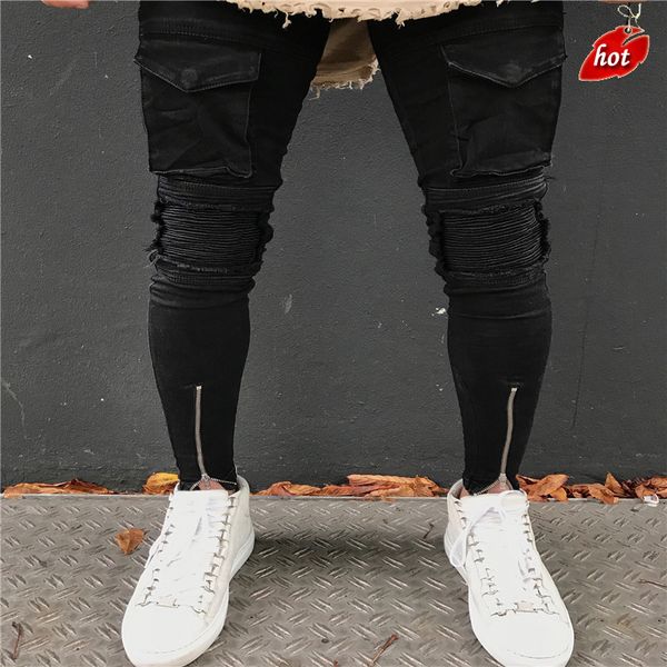 2019 brand classical jeans for men fashion slim fit elastic pencil pants cotton skinny jeans plus size skinny men o8r2, Blue
2019 brand classical jeans for men fashion slim fit elastic pencil pants cotton skinny jeans plus size skinny men o8r2, Blue