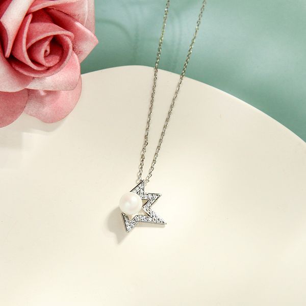 fashion jewelry simple silver color imitation pearl star pendant necklace choker for women 2020 new, Golden;silver
fashion jewelry simple silver color imitation pearl star pendant necklace choker for women 2020 new, Golden;silver